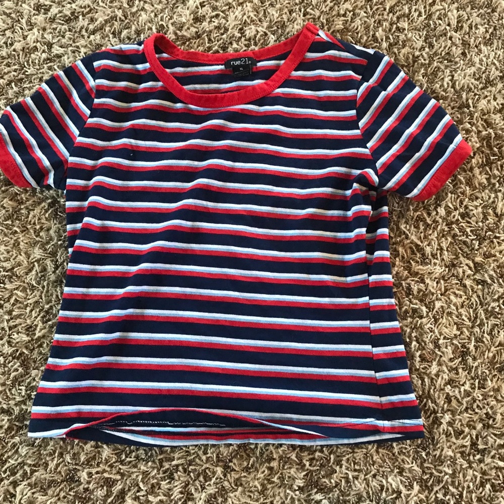 Rue 21 cropped shirt